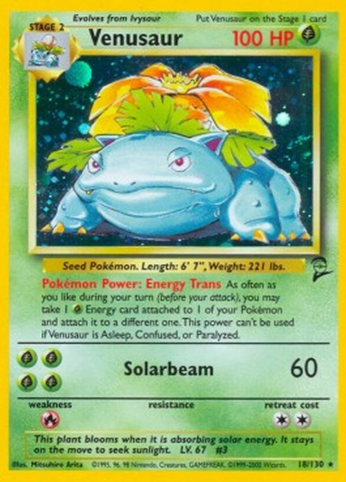 Pokemon Venusaur (B2 18)