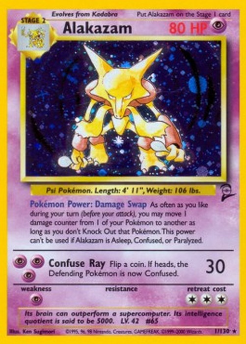Pokemon Alakazam (B2 1)