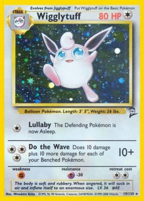 Pokemon Wigglytuff (B2 19)