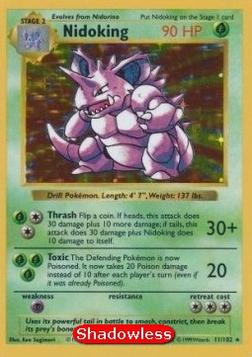 Pokemon Nidoking  (BS 11)