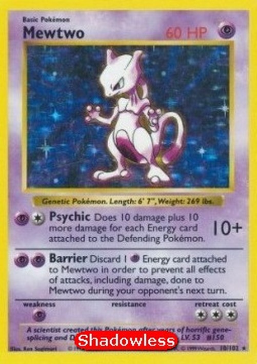 Pokemon Mewtwo (BS 10)