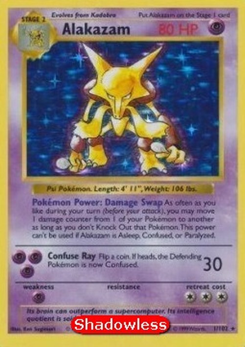 Pokemon Alakazam  (BS 1)