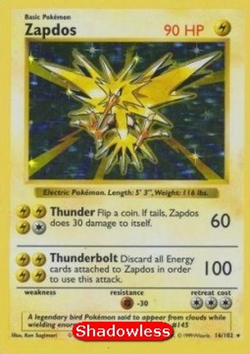 Pokemon Zapdos (BS 16)