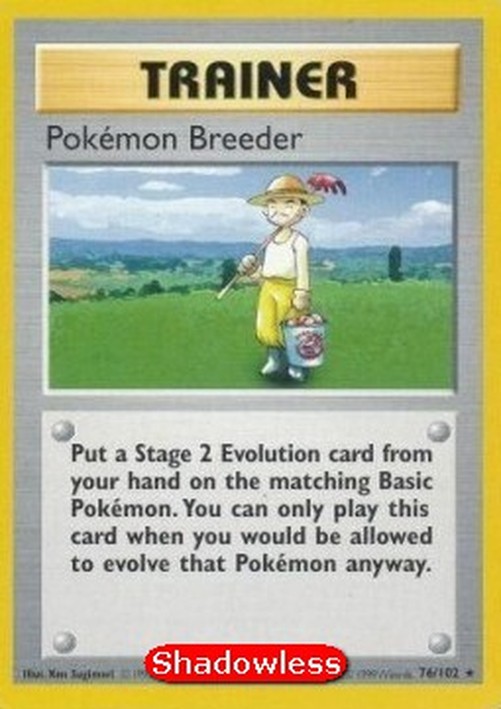 Pokemon Pokémon Breeder (BS 76)