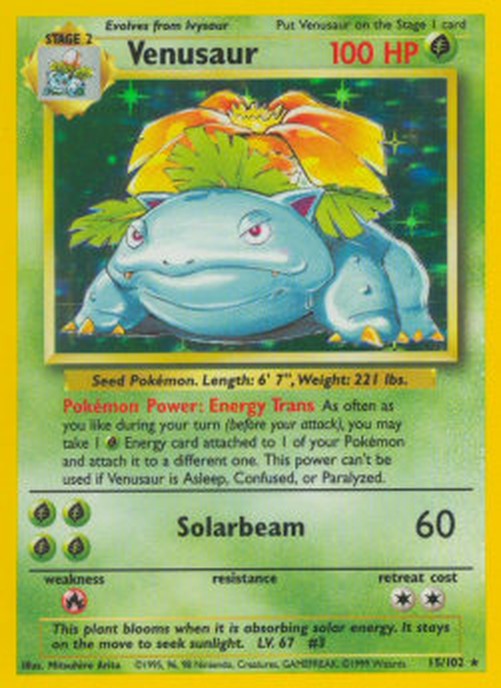 Pokemon Venusaur (BS 15)