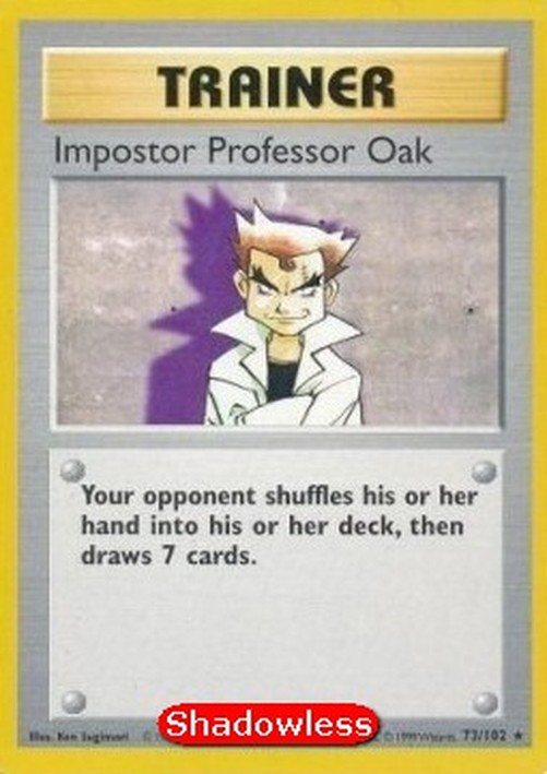 Pokemon Imposter Professor Oak (BS 73)