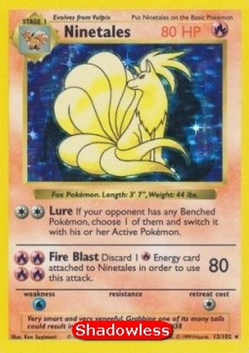 Pokemon Ninetales (BS 12)