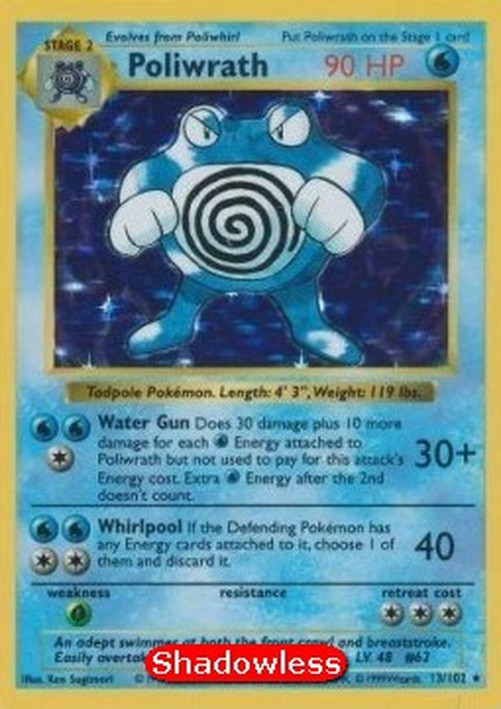 Pokemon Poliwrath (BS 13)