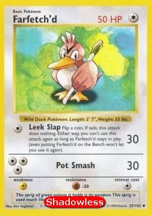 Pokemon Farfetch'd (BS 27)