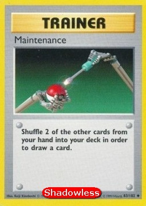 Pokemon Maintenance (BS 83)