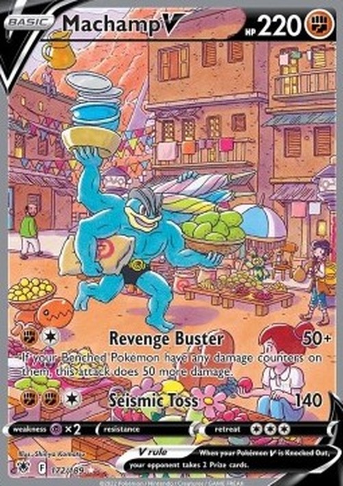 Pokemon Machamp V (ASR 172)