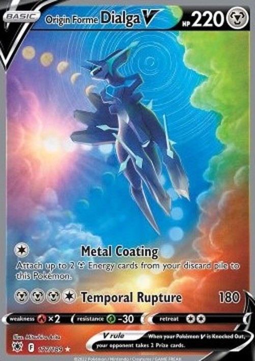 Pokemon Origin Forme Dialga V  (ASR 177)