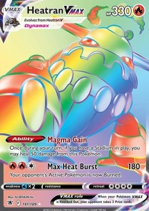 Pokemon Heatran VMAX  (ASR 191)