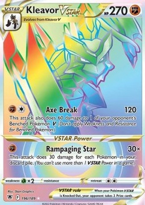 Pokemon Kleavor VSTAR  (ASR 196)