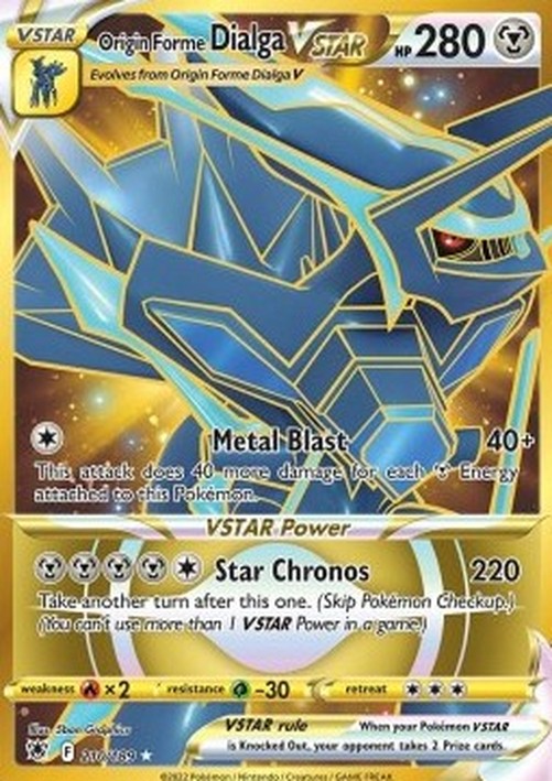 Pokemon Origin Forme Dialga VSTAR  (ASR 210)
