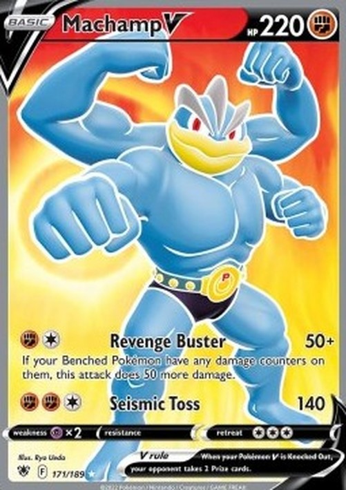 Pokemon Machamp V  (ASR 171)