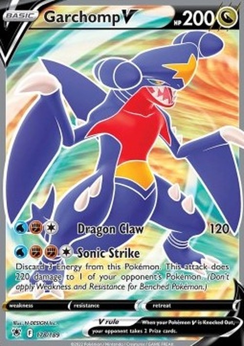 Pokemon Garchomp V (ASR 178)