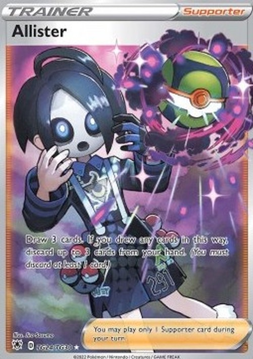 Pokemon Allister (ASR TG24)