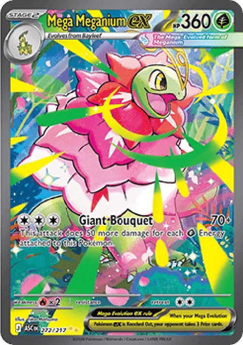 Pokemon Mega Meganium ex (ASC 272)