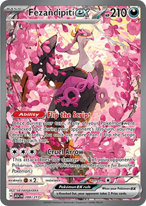 Pokemon Fezandipiti ex  (ASC 288)