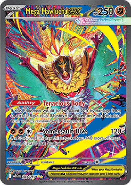 Pokemon Mega Hawlucha ex (ASC 283)