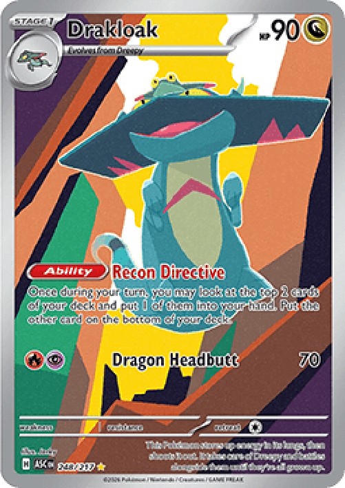 Pokemon Drakloak  (ASC 248)