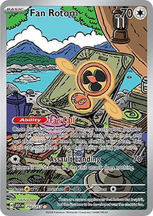 Pokemon Fan Rotom  (ASC 250)
