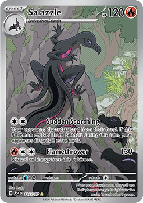 Pokemon Salazzle  (ASC 224)