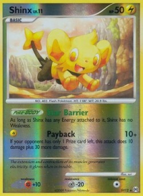 Pokemon Shinx Lv.11  (AR SH12)