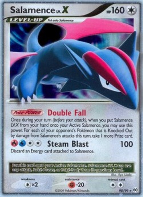 Pokemon Salamence LV.X  (AR 98)