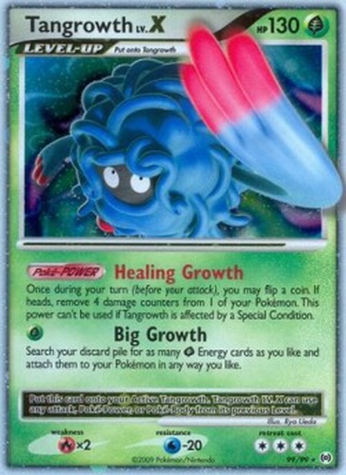 Pokemon Tangrowth LV.X (AR 99)