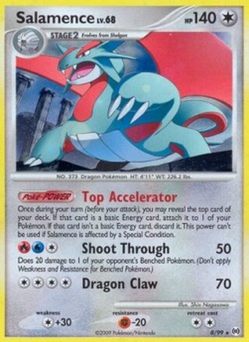 Pokemon Salamence Lv.68  (AR 8)