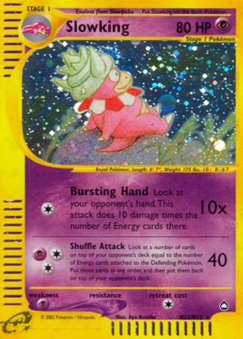 Pokemon Slowking (AQ H22)