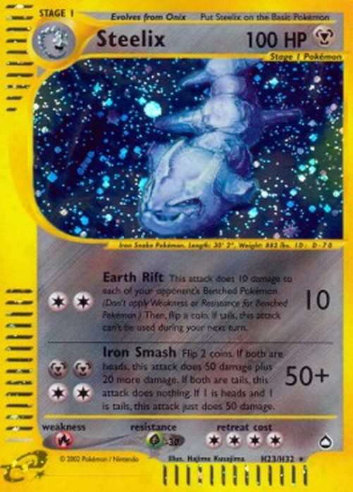 Pokemon Steelix (AQ H23)