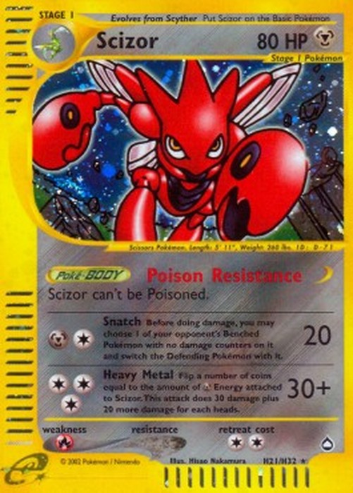 Pokemon Scizor (AQ H21)