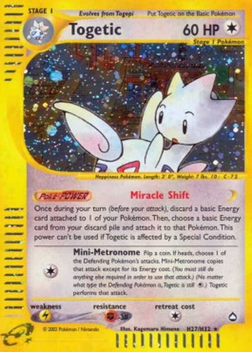 Pokemon Togetic (AQ H27)