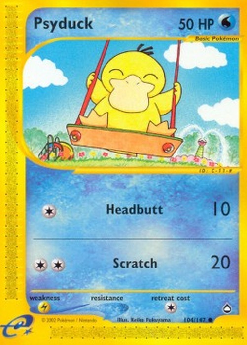 Pokemon Psyduck (AQ 104)