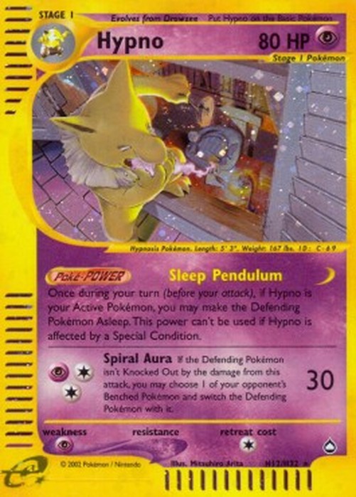 Pokemon Hypno (AQ H12)