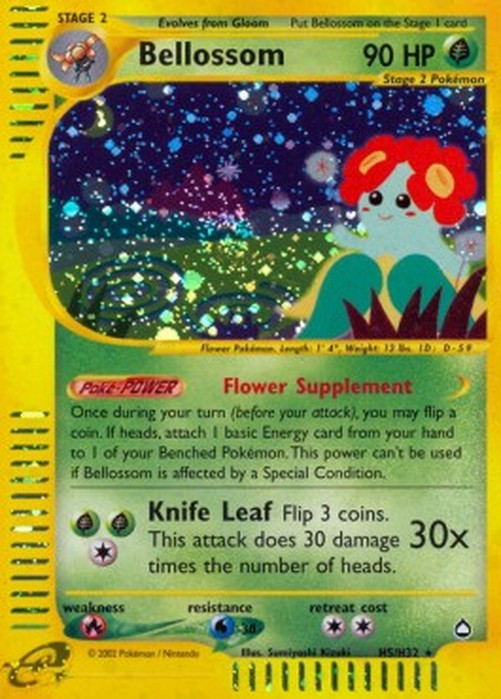 Pokemon Bellossom  (AQ H5)