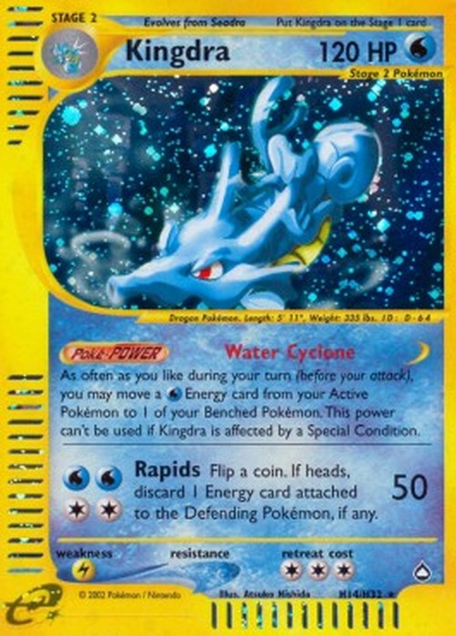 Pokemon Kingdra (AQ H14)