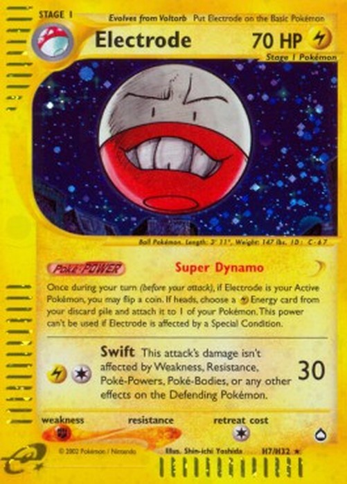 Pokemon Electrode  (AQ H7)