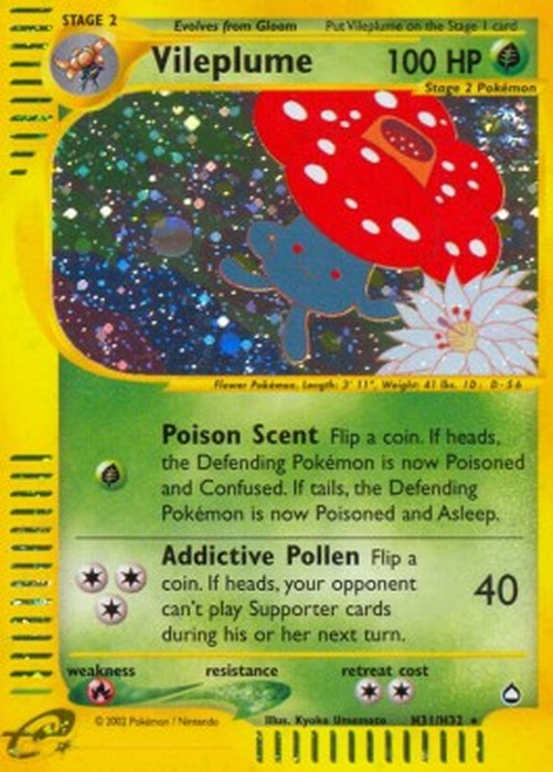 Pokemon Vileplume (AQ H31)