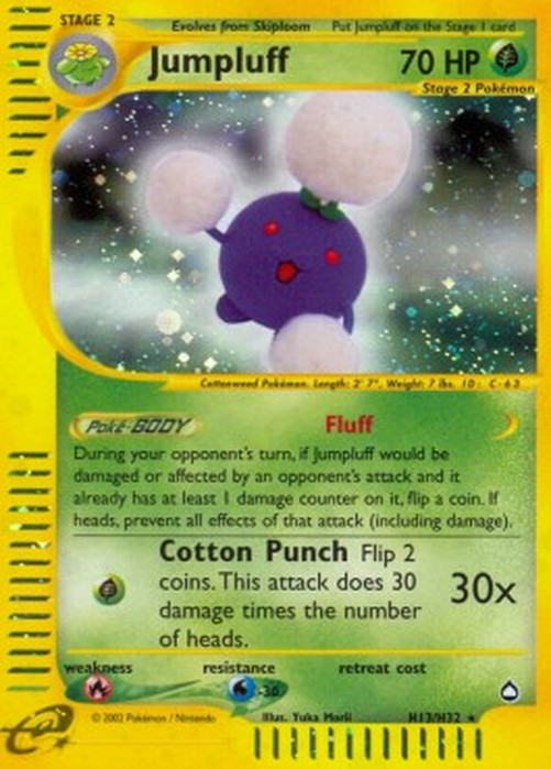 Pokemon Jumpluff (AQ H13)