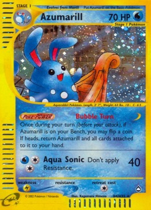 Pokemon Azumarill (AQ H4)