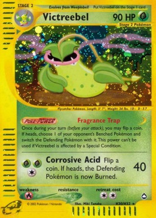 Pokemon Victreebel (AQ H30)