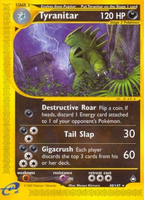 Pokemon Tyranitar (AQ 40)