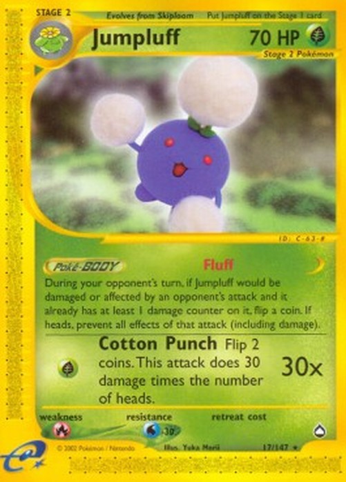 Pokemon Jumpluff (AQ 17)