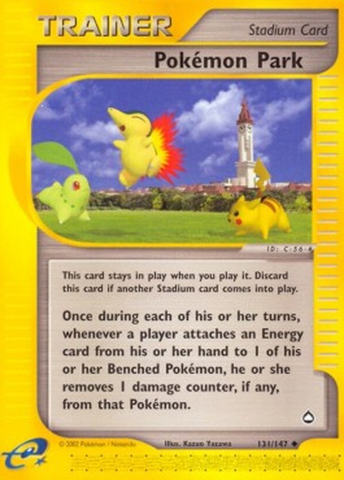 Pokemon Pokémon Park (AQ 131)