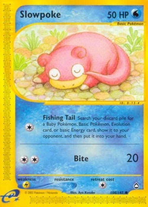 Pokemon Slowpoke  (AQ 108)