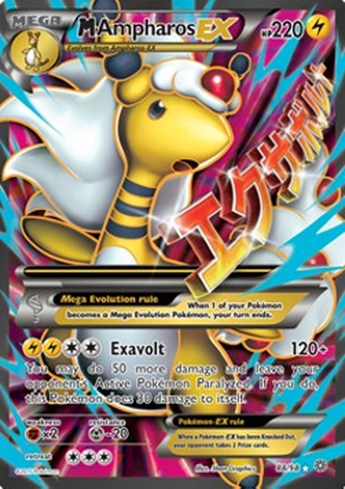 Pokemon MAmpharos EX (AOR 88)